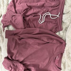 Summersalt Mauve Track Pants & Joggers